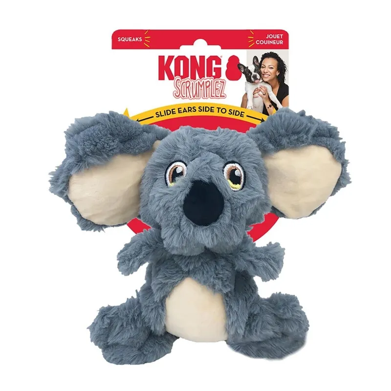 Bild 2 för KONG Scrumplez Mjukis Pipleksak Koala M
