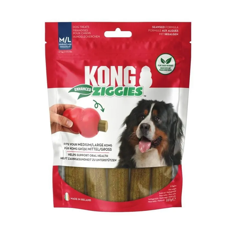 Alternativ bild 0 för KONG Ziggies Tuggpinnar till Aktiveringsleksak (M/L)