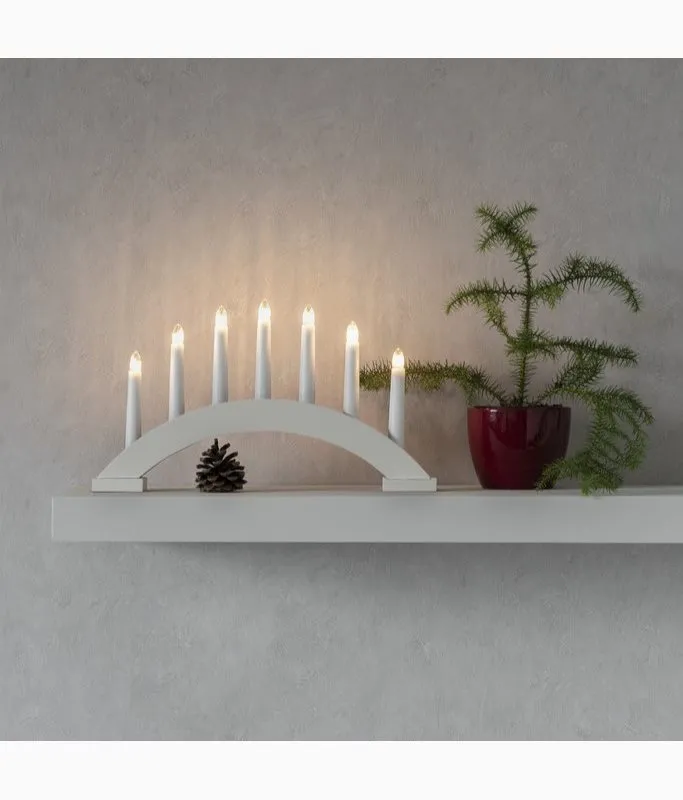 Alternativ bild 0 för Konstsmide 3972-210 7 ljus vit