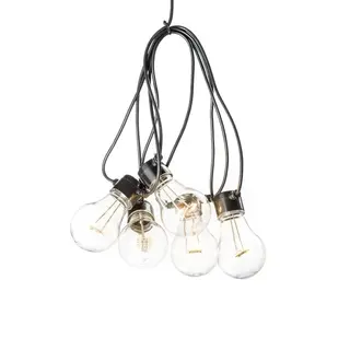 Produktfoto för Konstsmide Ljusslinga LED E27 10 LED amber 24V/IP44
