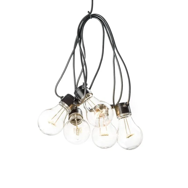 Bild 1 för Konstsmide Ljusslinga LED E27 10 LED amber 24V/IP44