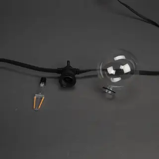 Produktfoto för Konstsmide Slinga E27 10 LED utbytbar 4148-800