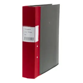 Produktfoto för Kontorspärm neutral A4 60 mm röd