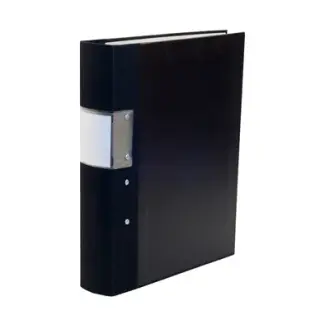 Produktfoto för Kontorspärm neutral A4 60 mm svart