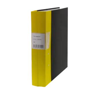 Produktfoto för Kontorspärm neutral A4 60mm gul