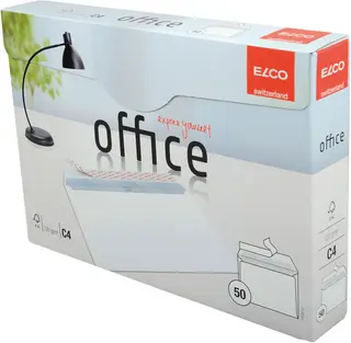 Produktfoto för Konvolutter Elco Office Shop-box C4, pakke a 50 stk.