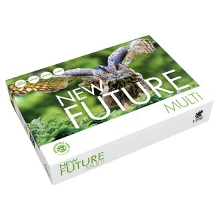 Produktfoto för Kopipapir New Future Multi A5 80g hvid - (500 ark)