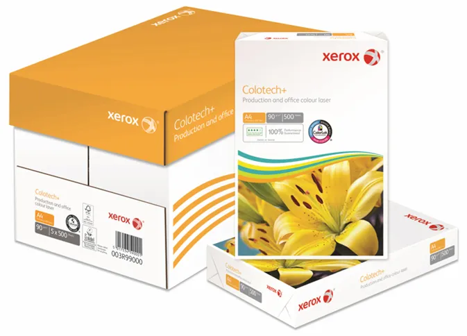 Alternativ bild 0 för Kopipapir Xerox® Colotech+ FSC 90g A4 hvid - (500 ark)