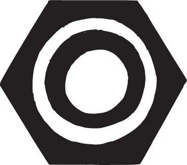 Alternativ bild 0 för Kopparbelagd låsmutter