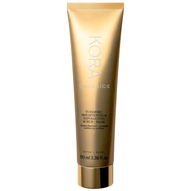 Bild 1 för KORA Organics Turmeric Brightening & Exfoliating Mask 2-in-1 100 ml