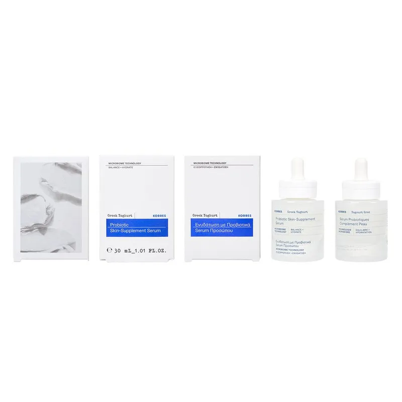 Bild 3 för Korres Greek Yoghurt Probiotic Skin-Supplement Serum 30 ml