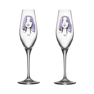 Produktfoto för Kosta Boda - All About You Champagneglas 2-pack Forever Mine