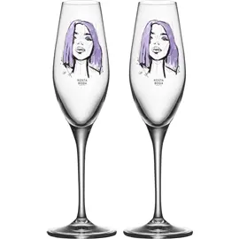 Produktfoto för Kosta Boda - All About You Champagneglas 2-pack Forever Mine