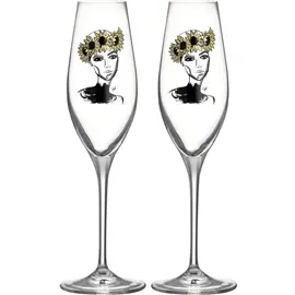 Produktfoto för Kosta Boda - All About You Champagneglas 24 cl 2-pack Let´s celebrate you