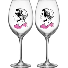 Produktfoto för Kosta Boda All About You Embrace Him Vinglas 52 cl, 2 stk.