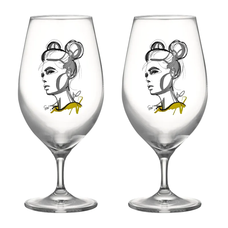 Alternativ bild 0 för Kosta Boda - All About You Ölglas 40 cl 2-pack Cheers to you