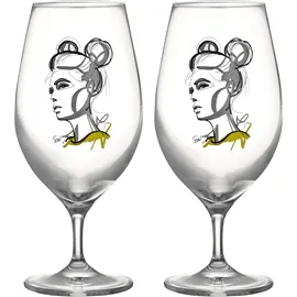 Alternativ bild 0 för Kosta Boda - All About You Ölglas 40 cl 2-pack Cheers to you