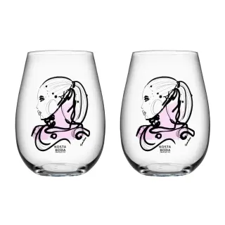 Produktfoto för Kosta Boda - All About You Tumbler 57 cl 2-pack Love You