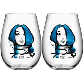 Alternativ bild 0 för Kosta Boda - All About You Tumbler 57 cl 2-pack Miss You