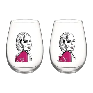 Produktfoto för Kosta Boda - All About You Tumblerglas 57 cl 2-pack Next to you