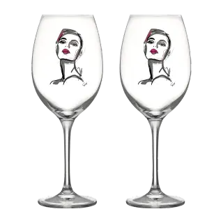 Produktfoto för Kosta Boda - All about you Vinglas 52 cl 2-pack Hold you