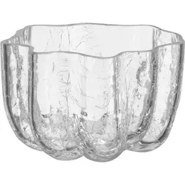 Produktfoto för Kosta Boda Crackle ljuslykta 58 mm Klar