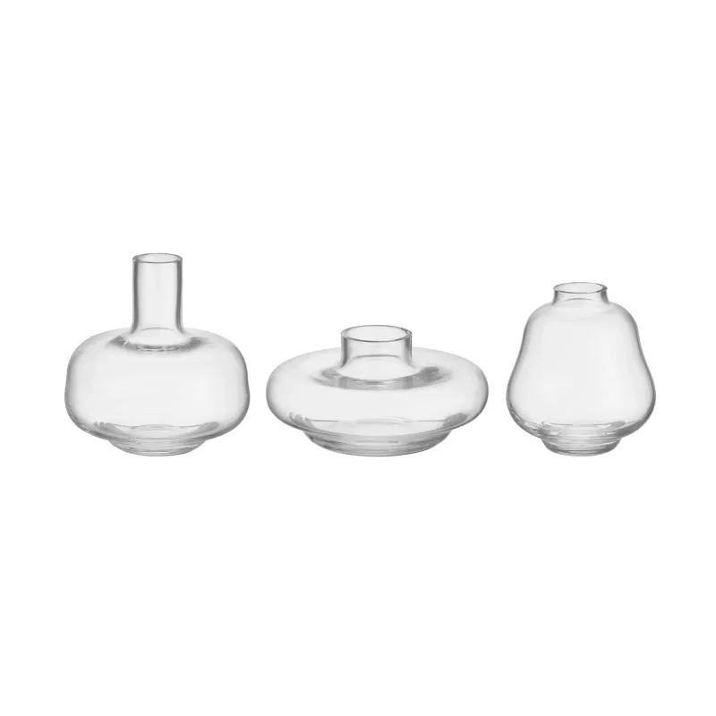 Alternativ bild 0 för Kosta Boda Kappa vas 3-pack, klar