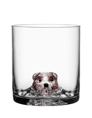 Produktfoto för Kosta Boda New Friends Tumblerglas Björn 46 cl