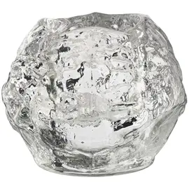 Produktfoto för Kosta Boda Snöboll Ljuslykta 90 mm