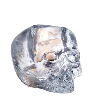 Produktfoto för Kosta Boda - Still Life Lykta skull 8,5 cm Klar