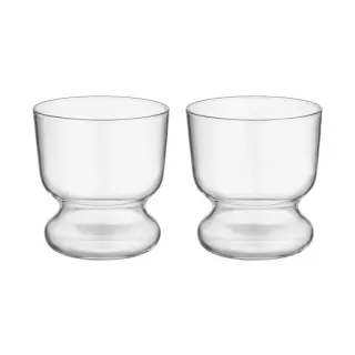 Produktfoto för Kosta Boda Viva old fashioned glas 28 cl 2-pack Klar