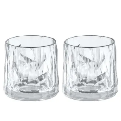Alternativ bild 0 för Koziol - Club Tumblerglas 25 cl 2-pack Klar