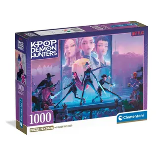 Produktfoto för KPop Demon Hunters Pussel 1000 Pcs KPOP Demon Hunters