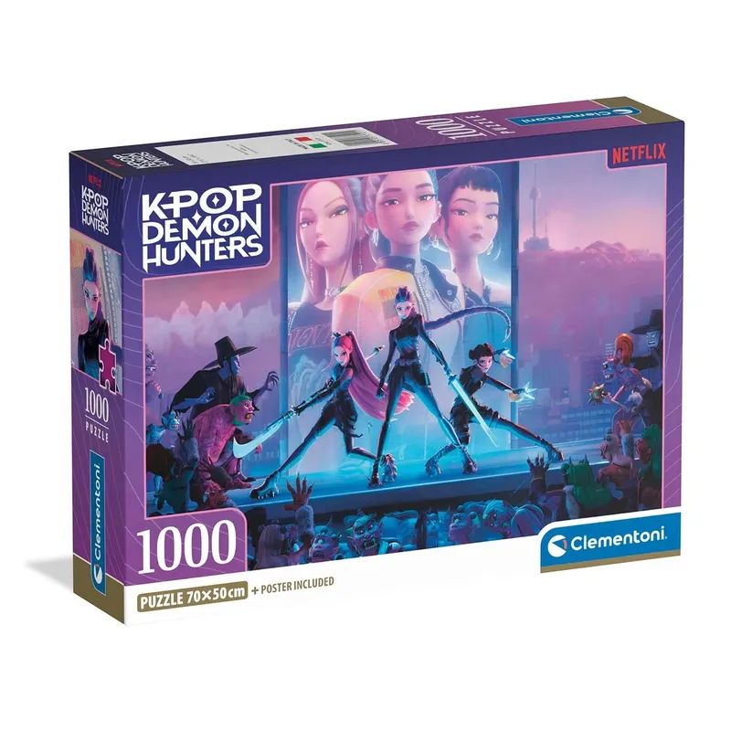 Alternativ bild 0 för KPop Demon Hunters Pussel 1000 Pcs KPOP Demon Hunters