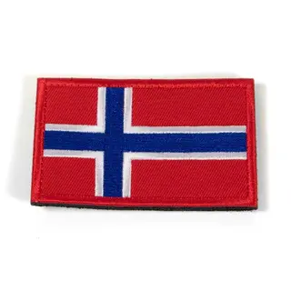 Produktfoto för Kraftmark Patch Norwegian Flag, Kroppsviktsträning