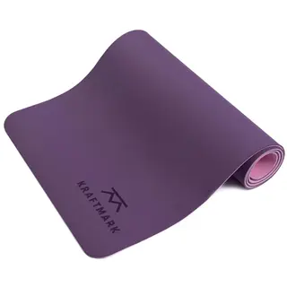 Produktfoto för Kraftmark Yogamatta Lila/Rosa, Yogamattor