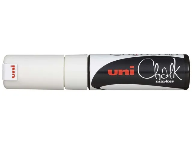 Alternativ bild 0 för Kridtmarker Uni-ball, skrå, hvid