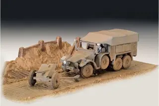 Produktfoto för Krupp Protze KFZ 69 med 3,7cm Pak 1:76