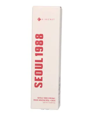 Produktfoto för KSECRET SEOUL 1988 Cream: Snail Mucin 93% + Rice 100 ml
