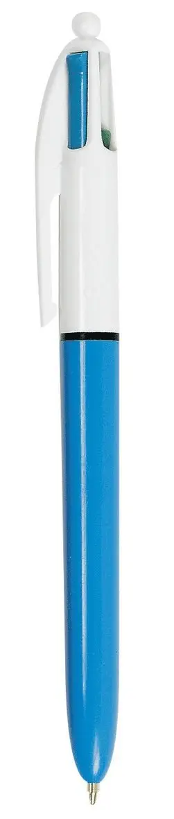 Produktfoto för Kulspetspenna BIC 4 färger