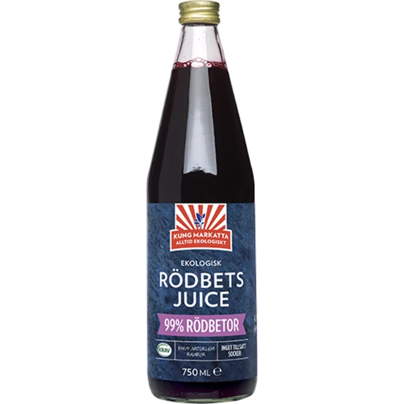 Bild 2 för Kung Markatta Rödbetsjuice KRAV 750 ml