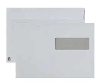 Produktfoto för Kuvert Sober C5 H2 Vit 90g Remsa (500)