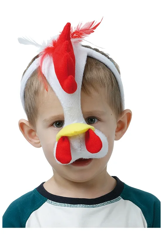 Alternativ bild 0 för Kycklingmask För Barn