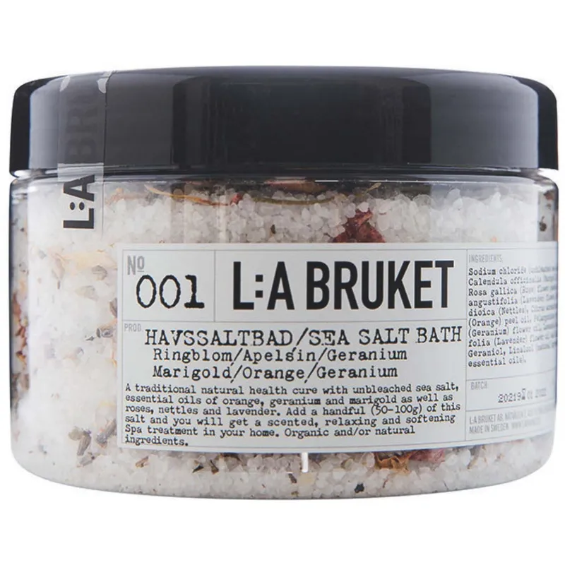 Bild 1 för L:a Bruket Saltbad Ringblom/Apelsin/Geranium 450 g