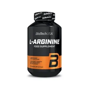 Produktfoto för L-Arginine, 90 kapslar, BioTech USA
