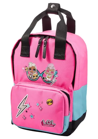 Produktfoto för L.O.L. Surprise! Together 4Eva Small Backpack with pink pom-pom attached to zipper puller