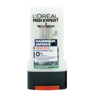 Produktfoto för L'Oréal Men Expert L'Oréal Paris Men Expert Shower Gel Magnesium Defense Sensitive 300 ml