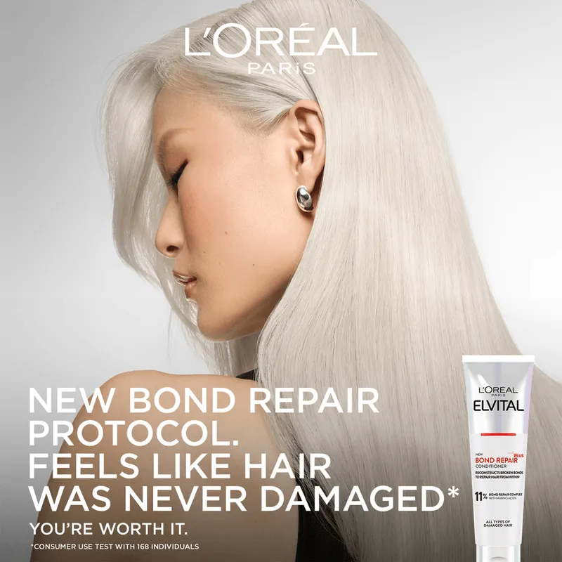Bild 4 för L'Oréal Paris Elvital Bond Repair Conditioner 150 ml