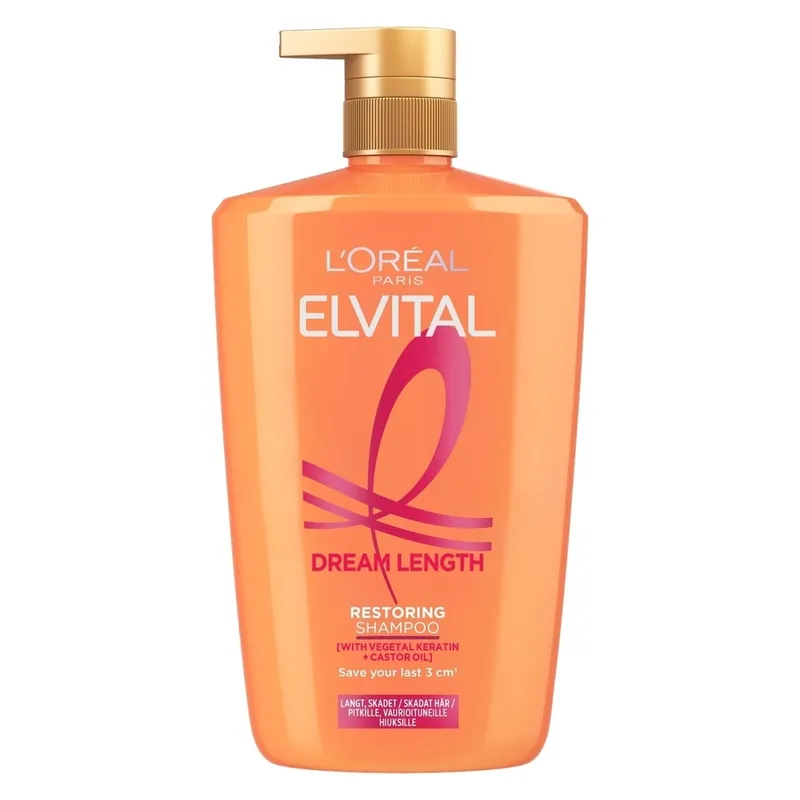Bild 1 för L'Oréal Paris Elvital Dream Length Schampo 1000 ml