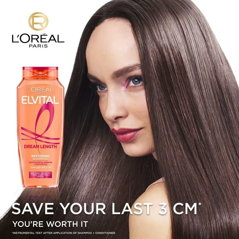 Bild 3 för L'Oréal Paris Elvital Dream Length Schampo 1000 ml